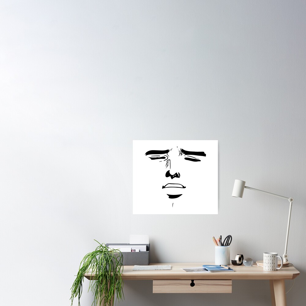 Kuso Miso Technique meme Face | Art Board Print