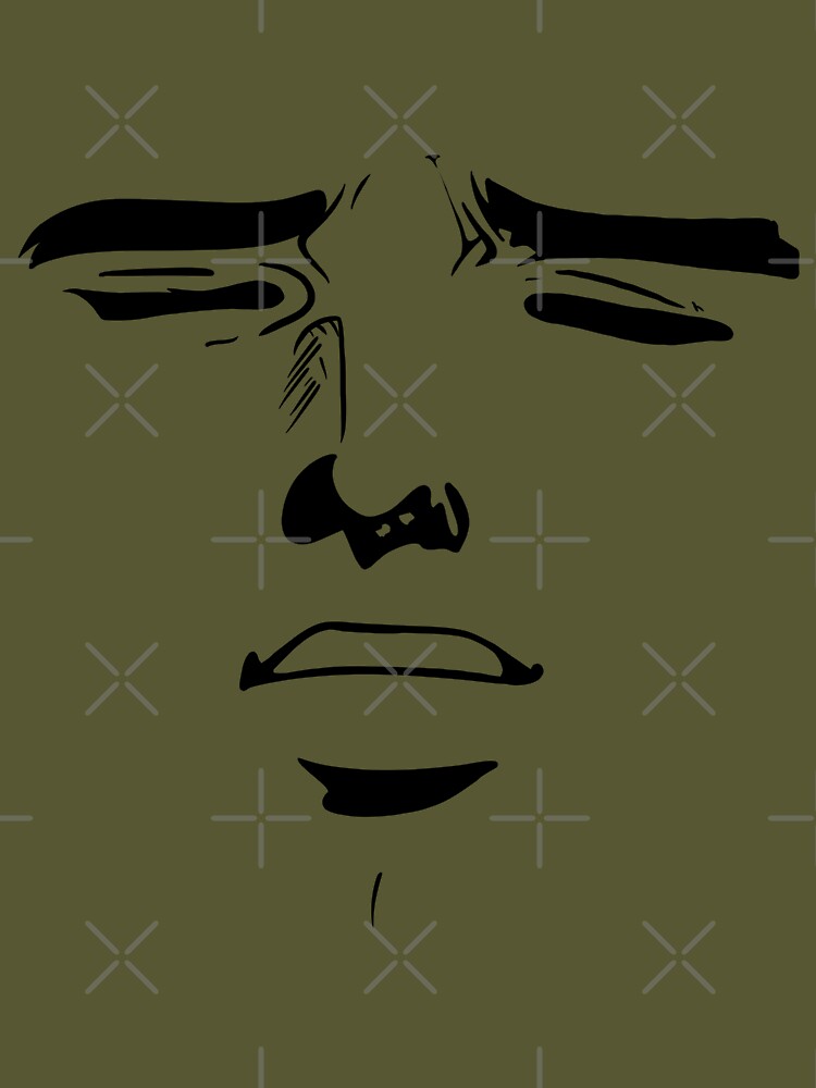 Kuso Miso Technique meme Face | Art Board Print