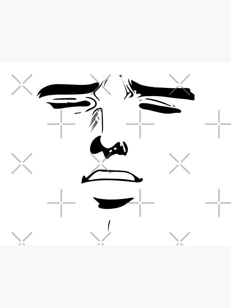 Kuso Miso Technique meme Face | Art Board Print