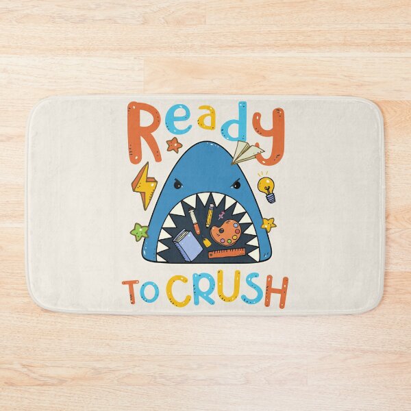 Item preview, School Shark Ready to Crush designed and sold by GrimButterfly.