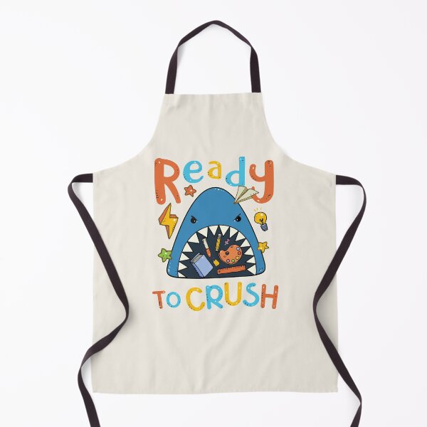 Item preview, School Shark Ready to Crush designed and sold by GrimButterfly.