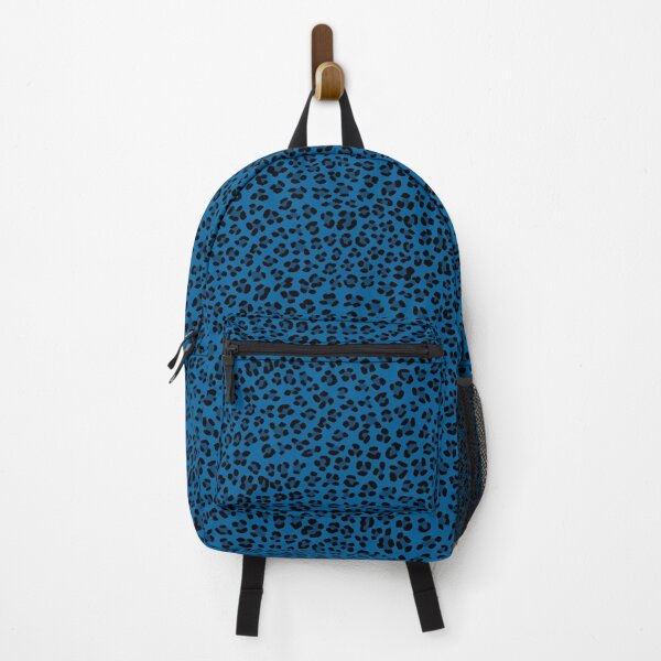 Item preview, Blue Leopard Spots Pattern designed and sold by Design Minds Boutique.