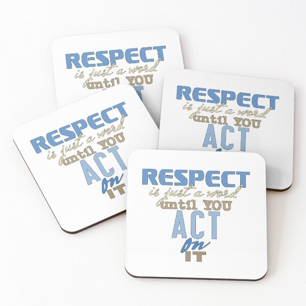 Item preview, Respect is just a word... designed and sold by paivihollander.