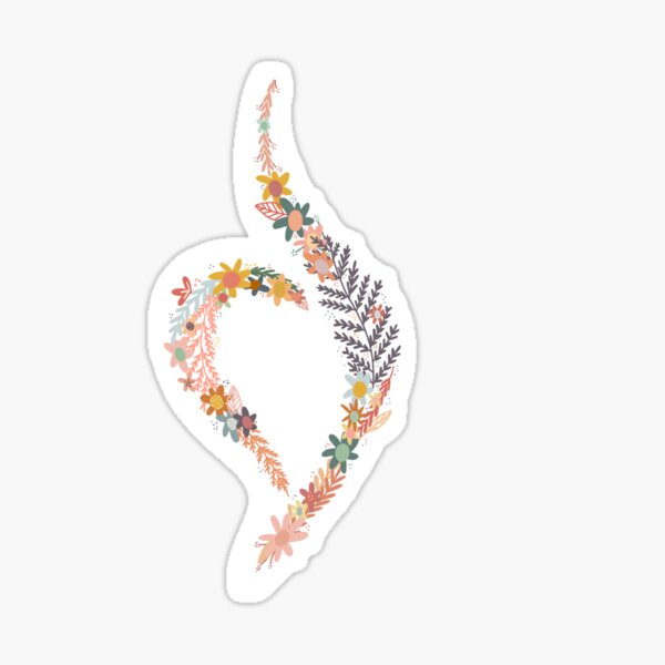 Vista previa del artículo con la obra «NEDA floral», diseñado y vendido por bnpuryear.