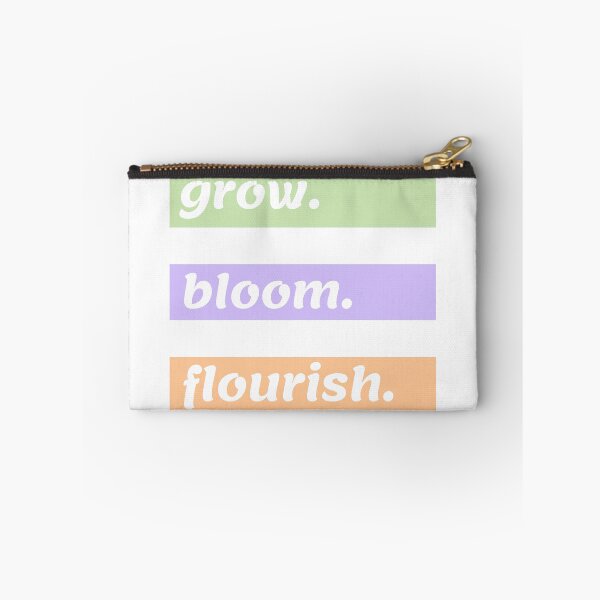 Item preview, Grow. Bloom. Flourish. designed and sold by faithprints.