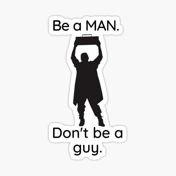 Item preview, Say Anything/Be a man designed and sold by saidwithwit.