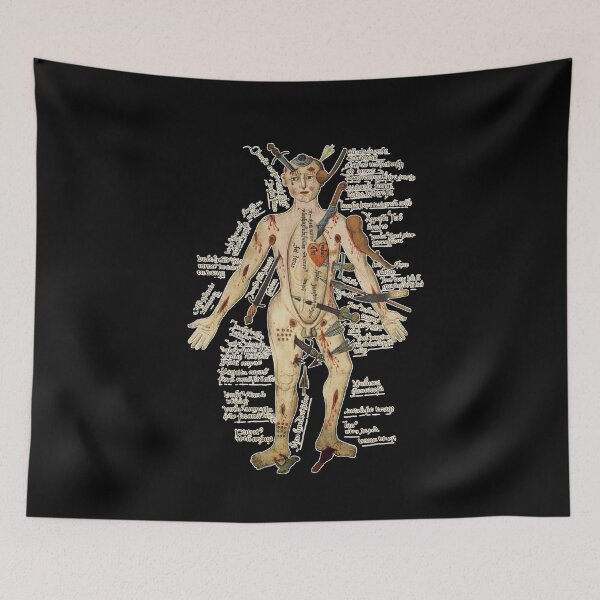 Item preview, The Many Lives of the Medieval Wound Man - 16th centuries  designed and sold by MINDTHECHERRY.