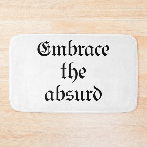 Artikelvorschau, Albert Camus - Embrace the absurd entworfen und verkauft von EvolutionWisdom.