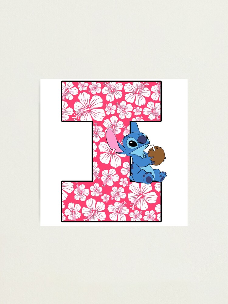 "Lilo & Stitch Letter I" Photographic Print For Sale By Lizettesotelo ...