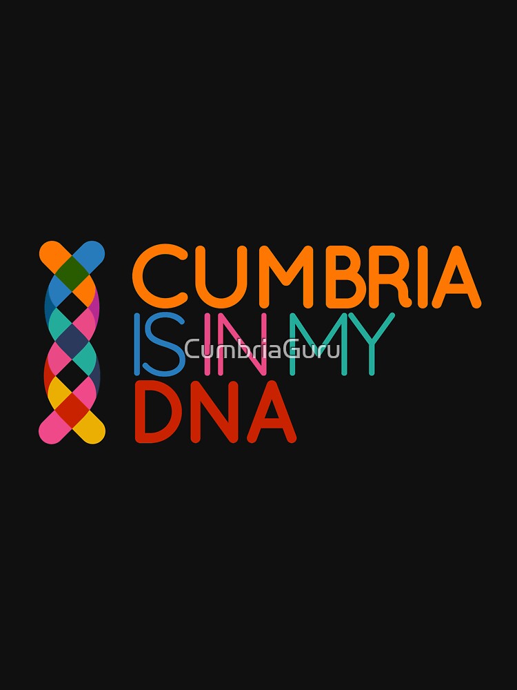 Thumbnail 7 of 7, Active T-Shirt, Cumbria is in my DNA designed and sold by CumbriaGuru.