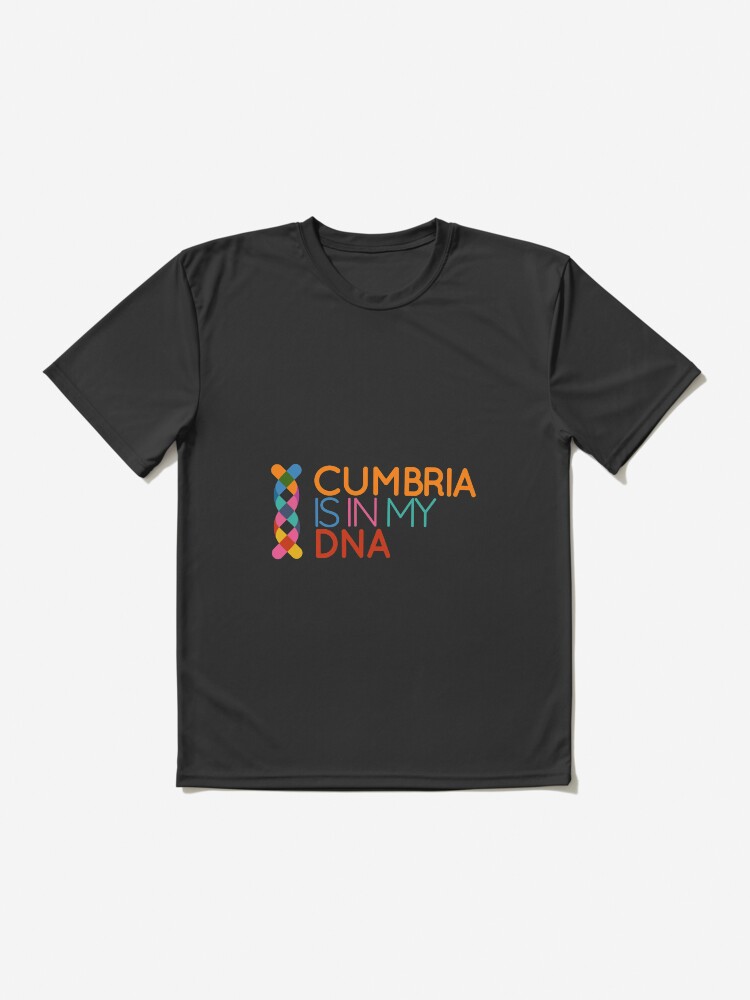 Thumbnail 2 of 7, Active T-Shirt, Cumbria is in my DNA designed and sold by CumbriaGuru.