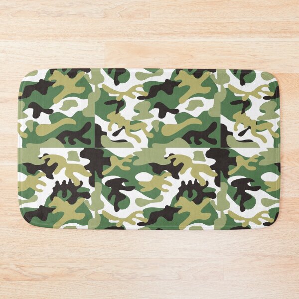 Item preview, Green classy Camouflage khaki camo trendy pattern christmas gift designed and sold by conceptDVS.