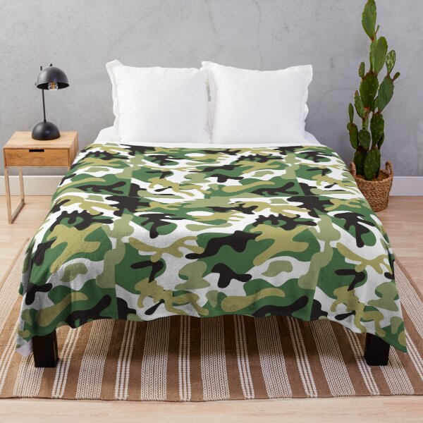 Item preview, Green classy Camouflage khaki camo trendy pattern christmas gift designed and sold by conceptDVS.