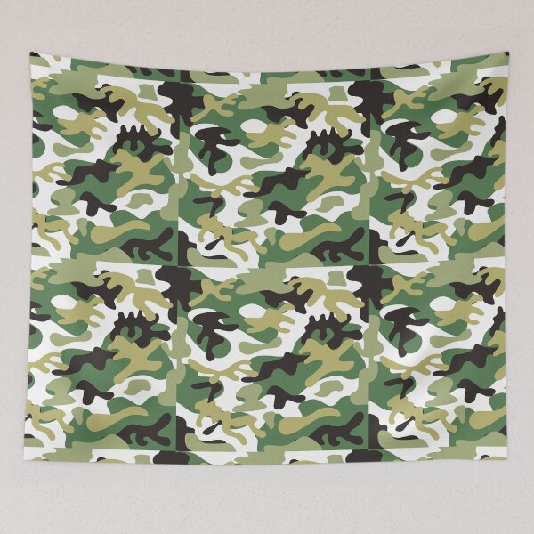 Item preview, Green classy Camouflage khaki camo trendy pattern christmas gift designed and sold by conceptDVS.