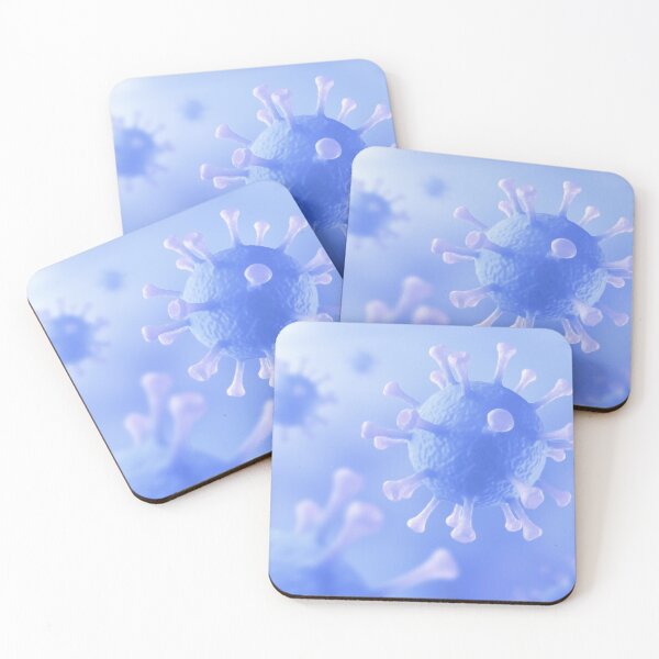 Item preview, MICROSCOPIC VIEW BLUE BACTERIA CONCEPTUAL IMAGE ...MEDICAL LABORATORY SCIENTIST designed and sold by Hippiesole.