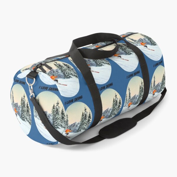Item preview, I LOVE SKIING With A Banner designed and sold by William Holkham.