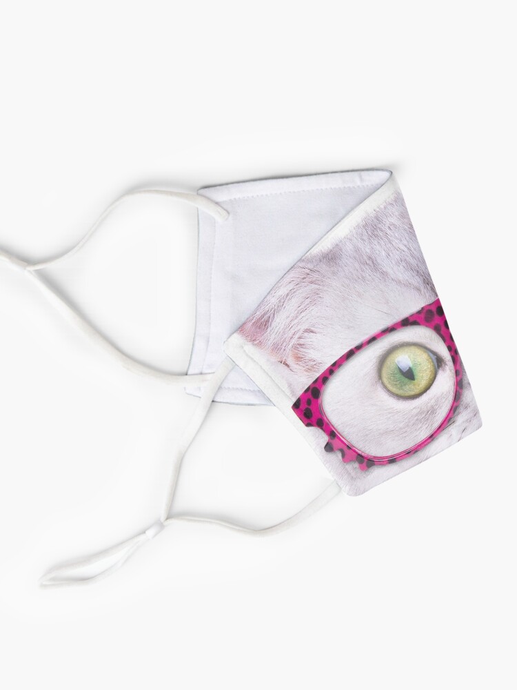 Alternate view of Kitty Cat face design Mask