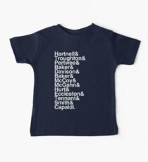 All Doctor - Hartnell to Capaldi, With Hurt Baby Tee