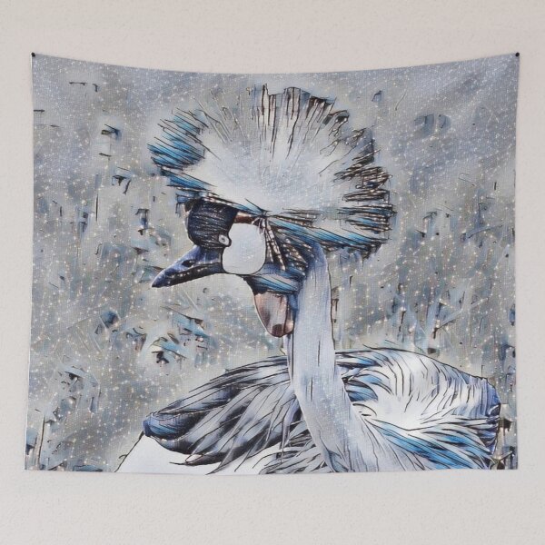 Item preview, African Crowned Crane designed and sold by ReneeKennedy.