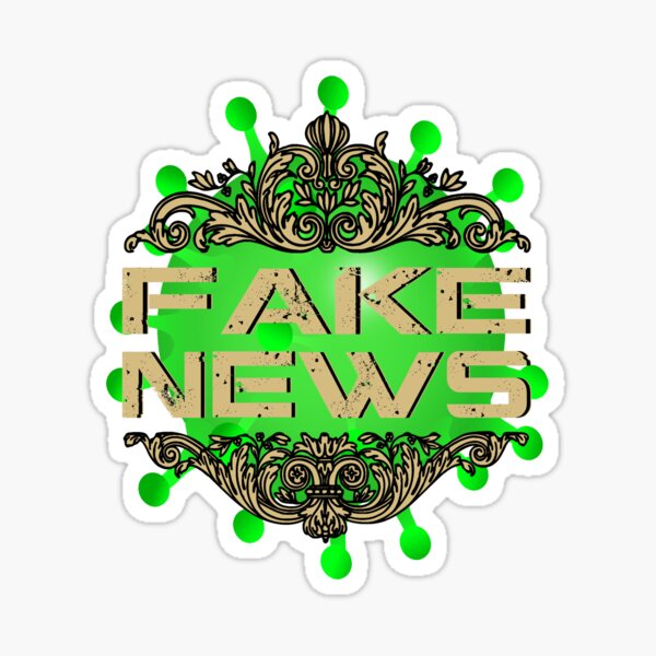 that you don't believe everything in the media and you can think for yourself. Sticker