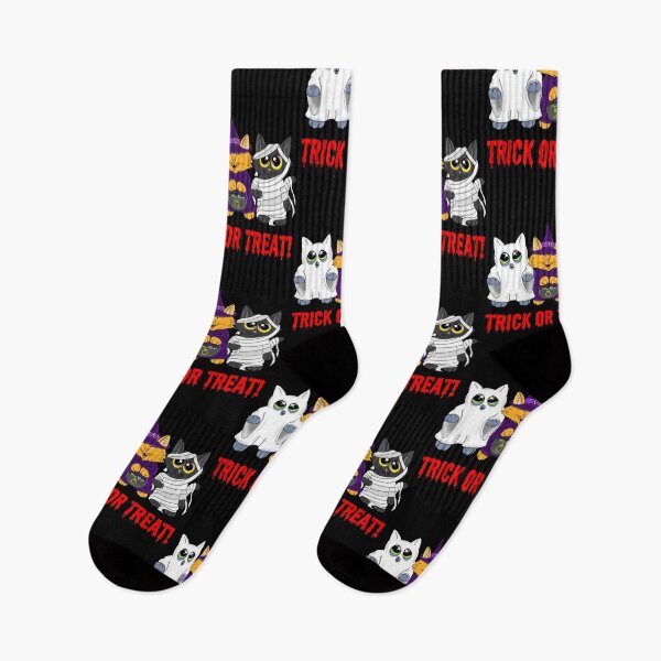 Item preview, Trick or Treat Cats designed and sold by Melanie Jeyakkumar.