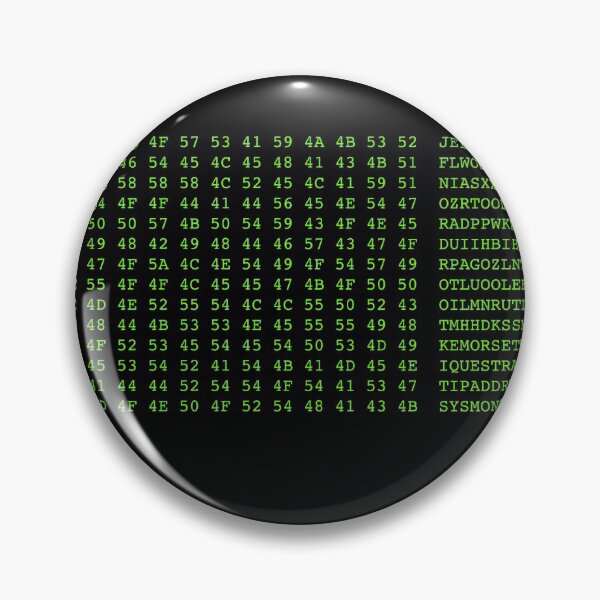 Item preview, Telehack Hex Screen designed and sold by CasperOrillian.