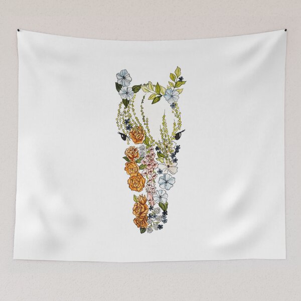 Item preview, Watercolor Rose Horse designed and sold by Red Barn  Co-Op.
