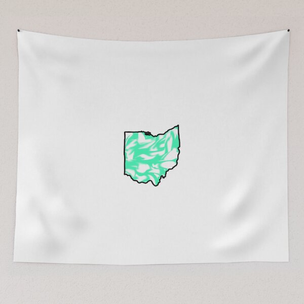 Item preview, ohio (green) designed and sold by agsart.