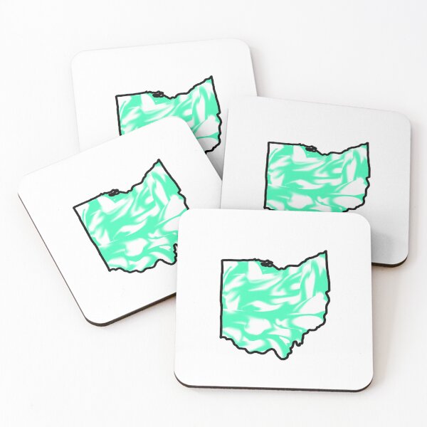Item preview, ohio (green) designed and sold by agsart.