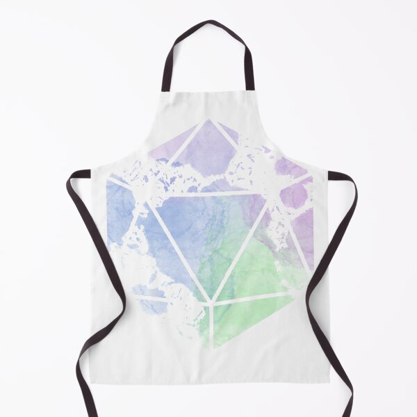 Item preview, D20 paint splatter Faeryfire designed and sold by Feyland.