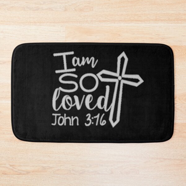 Item preview, I am so loved John 3:16 designed and sold by PaperDreamPod.