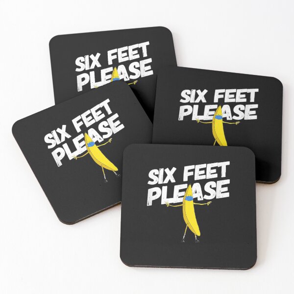 Item preview, Funny Quarantine Six Feet Please Banana Gift designed and sold by Kapi7789Us.