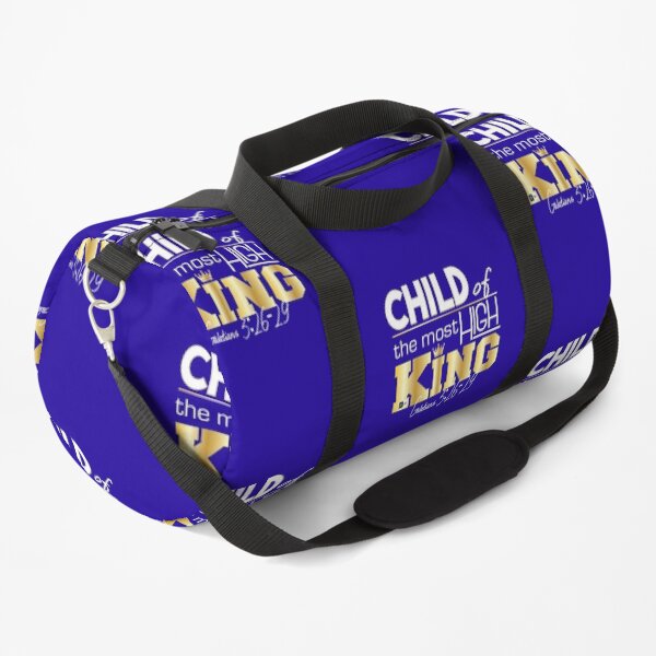 Child of the most High King Duffle Bag
