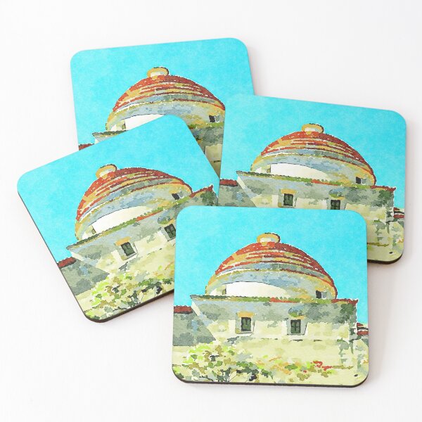 Item preview, Convent building with dome  designed and sold by Giuseppe Cocco.