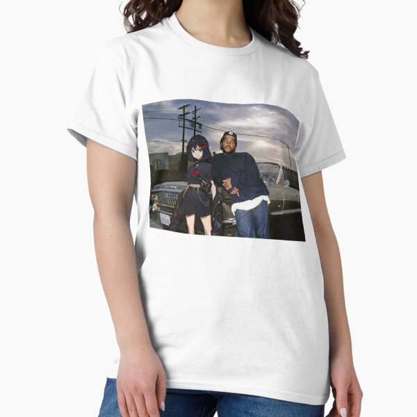 Vista previa del artículo con la obra «Relajándome con el colega», diseñado y vendido por Gangstas with Waifus.