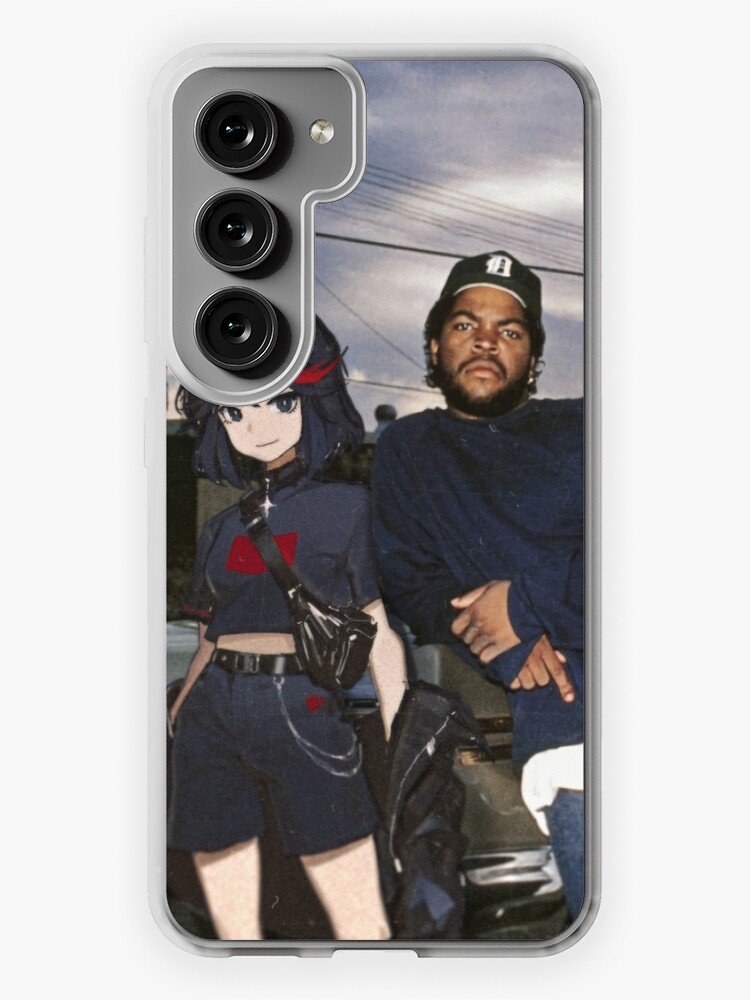 Thumbnail 1 of 4, Samsung Galaxy Phone Case, chillin with the homie designed and sold by Gangstas with Waifus.