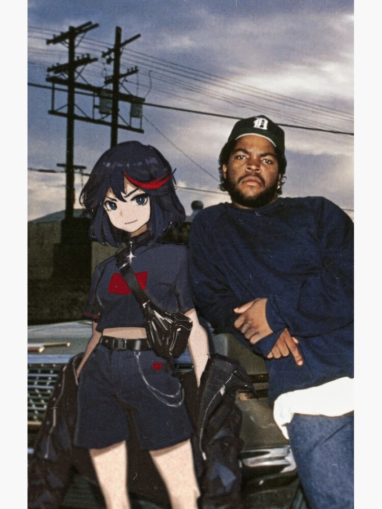 Thumbnail 4 of 4, Samsung Galaxy Phone Case, chillin with the homie designed and sold by Gangstas with Waifus.