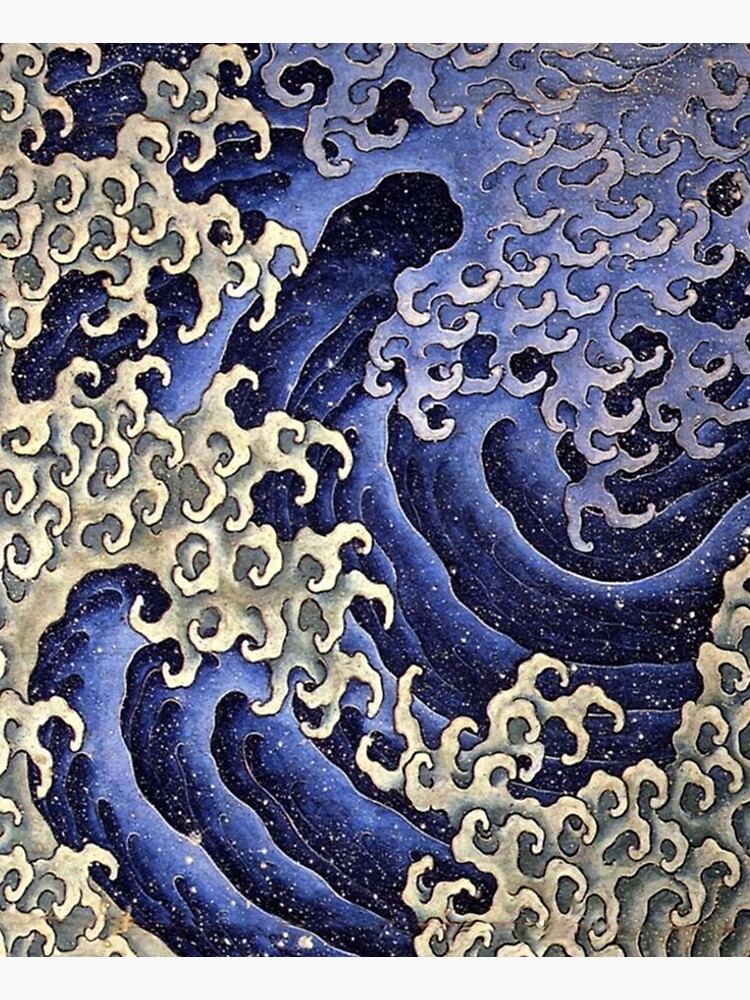 HOKUSAI. Masculine wave. by TOMSREDBUBBLE