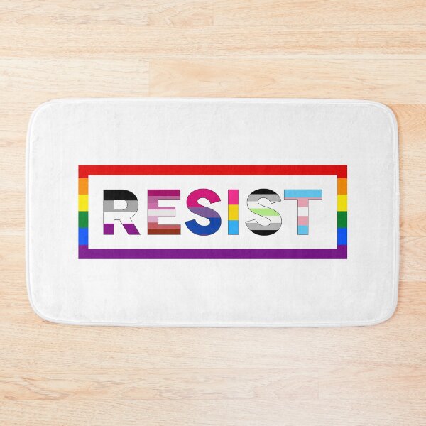 Item preview, 65 MCMLXV Resist LGBTQIA+ Flags designed and sold by 65 MCMLXV.