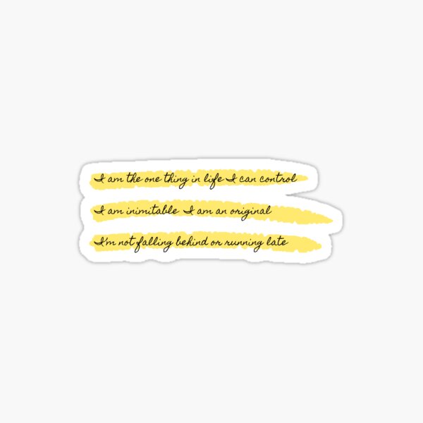 Hamilton Lyrics Stickers for Sale Redbubble