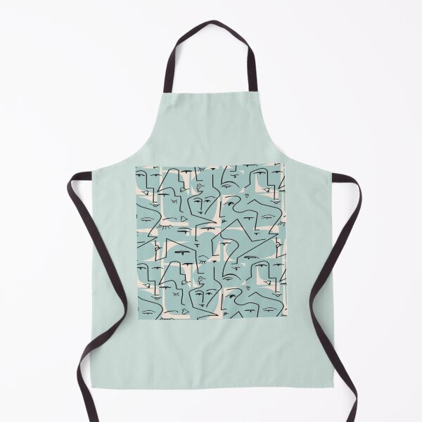 Item preview, Abstract Faces Print designed and sold by MissMiaGrl.