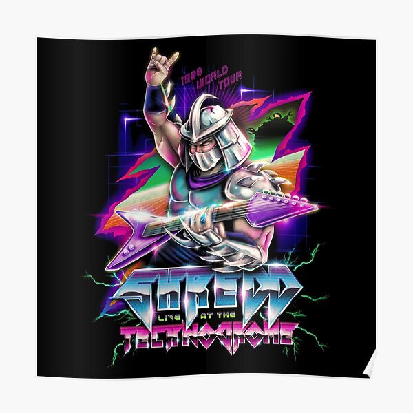 Shredd Live at the Technodrome Poster