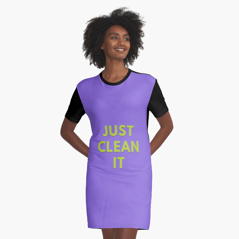 Item preview, Graphic T-Shirt Dress designed and sold by SavvyCleaner.