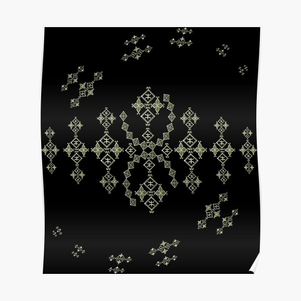 Cadeau d'art amazigh Poster