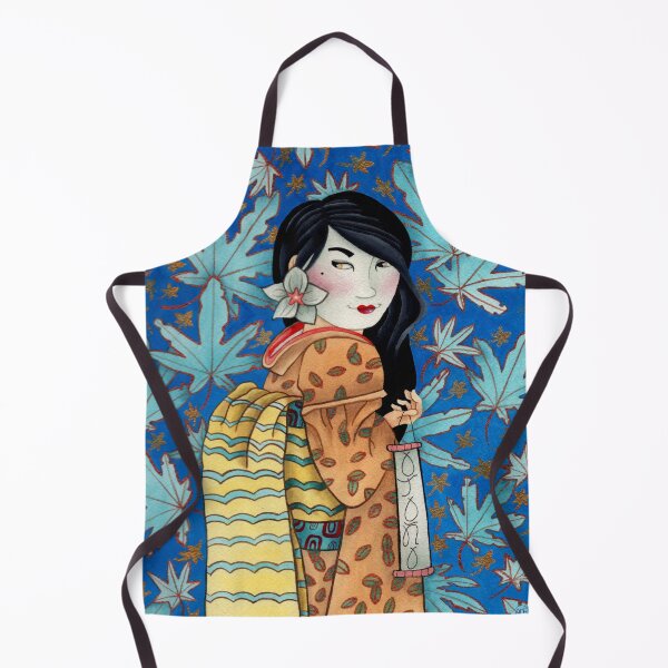 Item preview, Autumn Geisha designed and sold by adeillustrator.