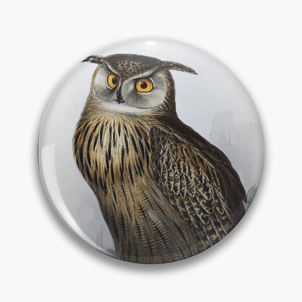 Item preview, John Gould - Eagle Owl designed and sold by artcenter.