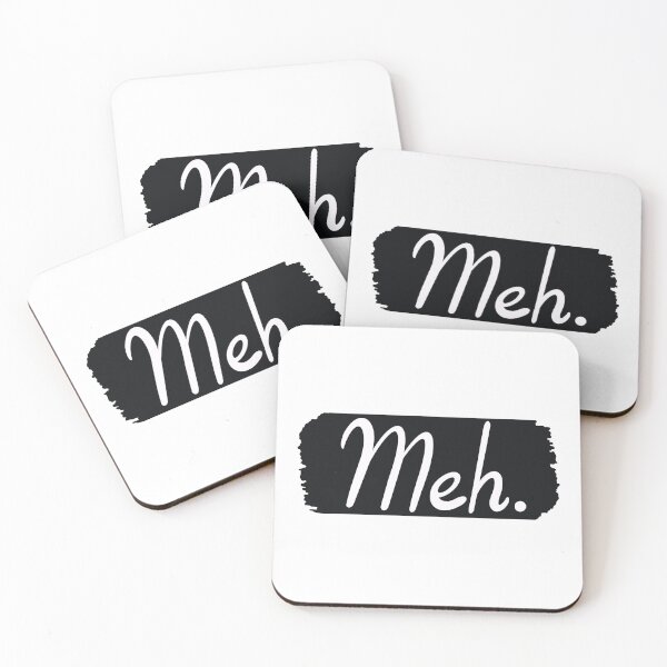 Item preview, Black & White Meh. designed and sold by sca-doodle.