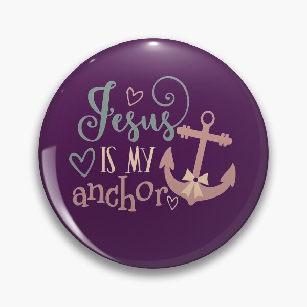Item preview, Jesus is my anchor. Jesus I trust you. designed and sold by PaperDreamPod.