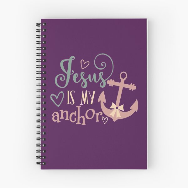 Item preview, Jesus is my anchor. Jesus I trust you. designed and sold by PaperDreamPod.