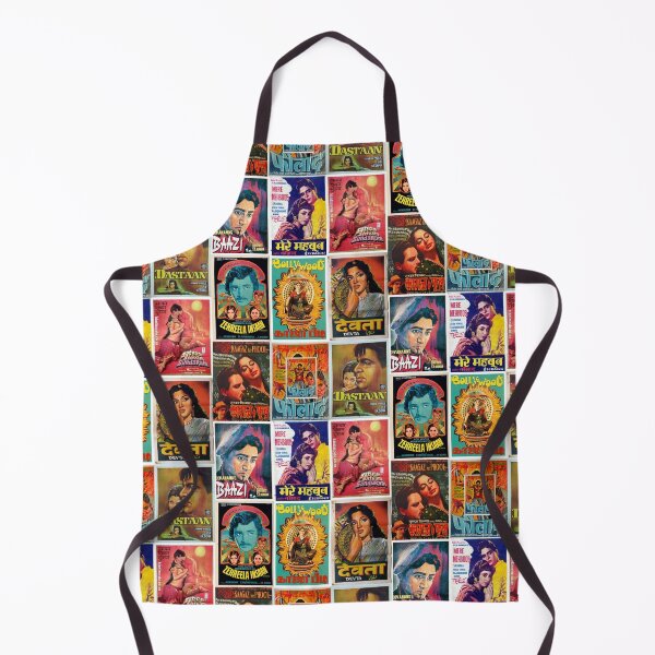 Vintage Bollywood Pattern Apron